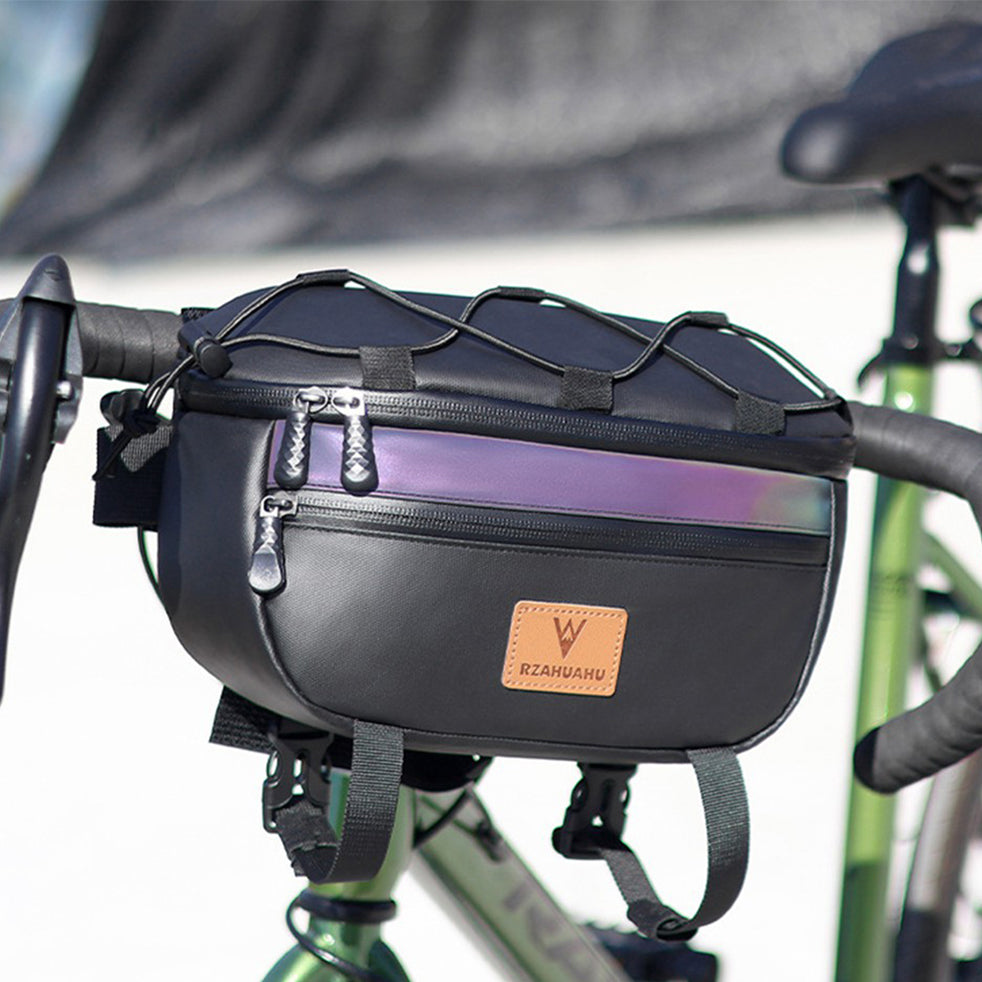 RZAHUAHU 597 3L Bicycle Handlebar Bag Waterproof Cycling Front Storage Bag RZAHUAHU 597 3L Bicycle Handlebar Bag Waterproof Cycling Front Storage Bag